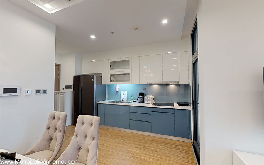 Kitchen space - M2 Vinhomes Metropolis apartment for rent.